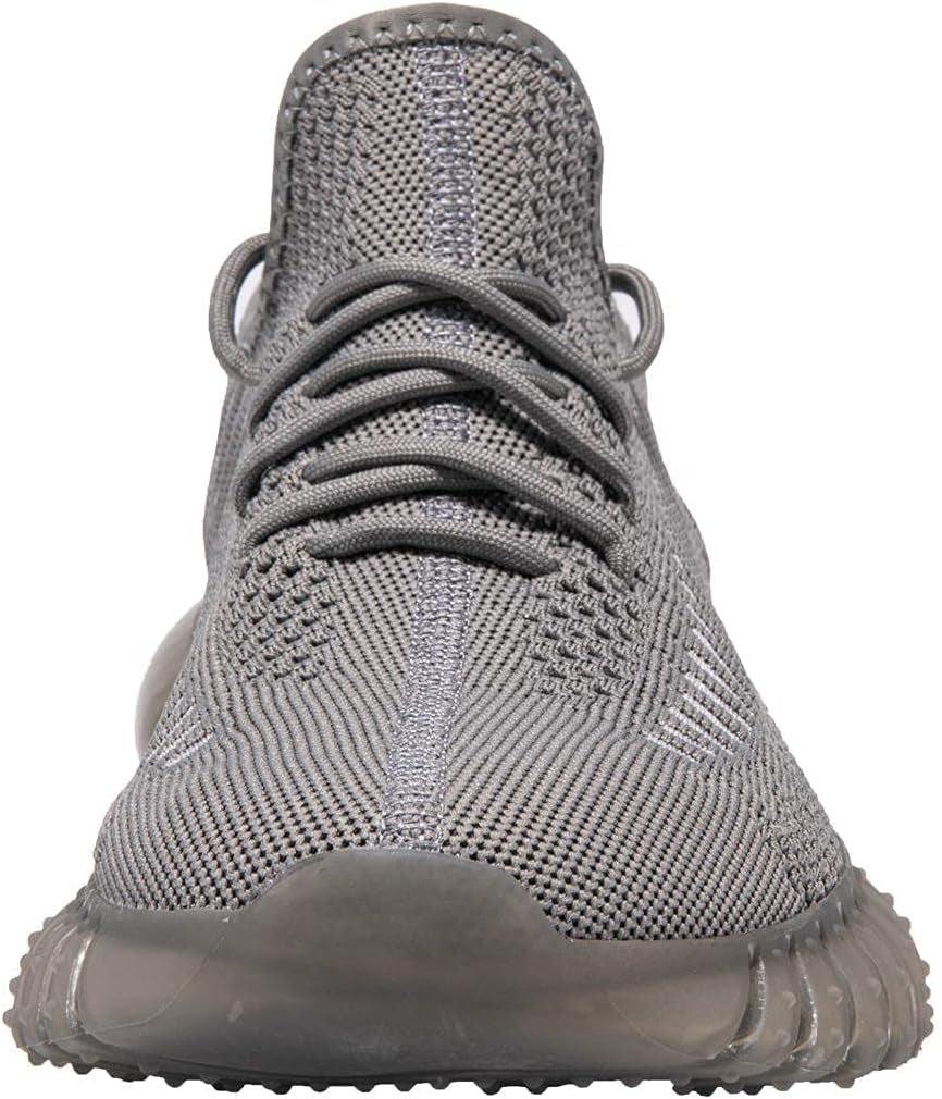 Men's Athletic Outdoor Walking and Running Shoes - Slip-On Fashion Sneakers in Dark Grey, Size 13