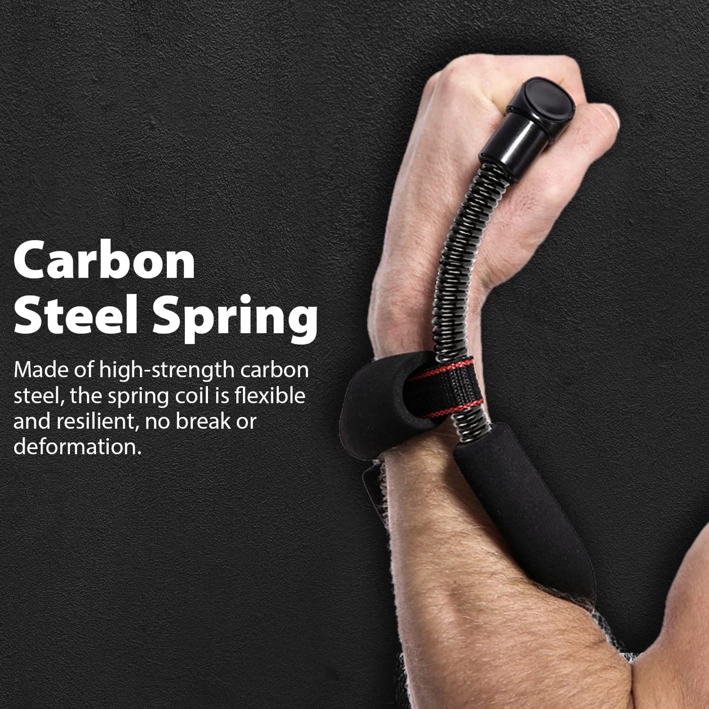Adjustable Tension Forearm and Wrist Strengthener - Hand Grip Developer for Enhanced Arm Strength Training at Home, Suitable for Beginners and Professionals