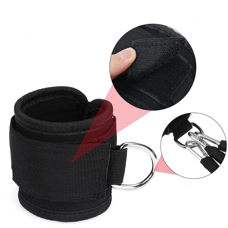 Premium Booty Leg Resistance Bands with Ankle Straps for Hip Fitness Training and Glute Workouts for Women