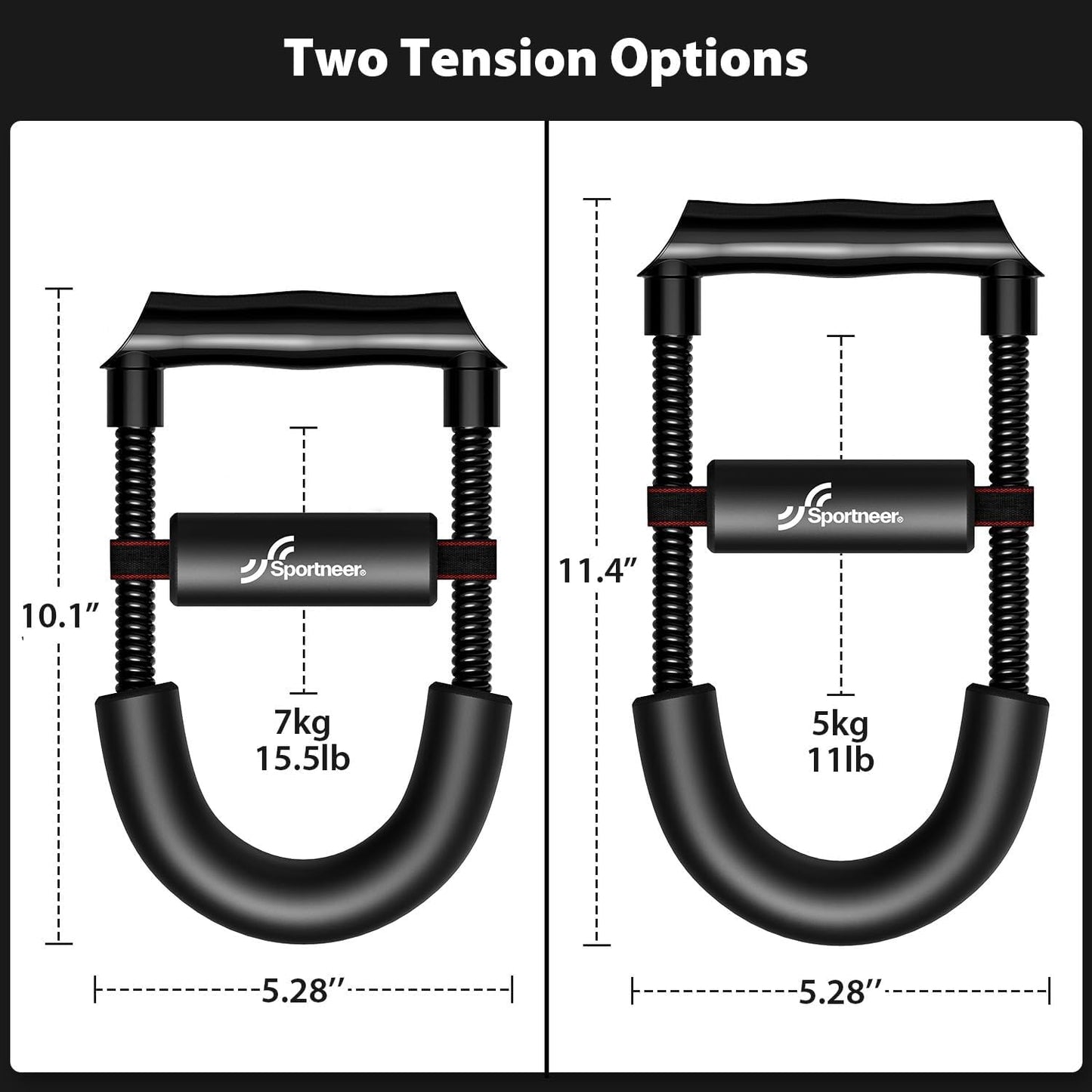 Adjustable Tension Forearm and Wrist Strengthener - Hand Grip Developer for Enhanced Arm Strength Training at Home, Suitable for Beginners and Professionals
